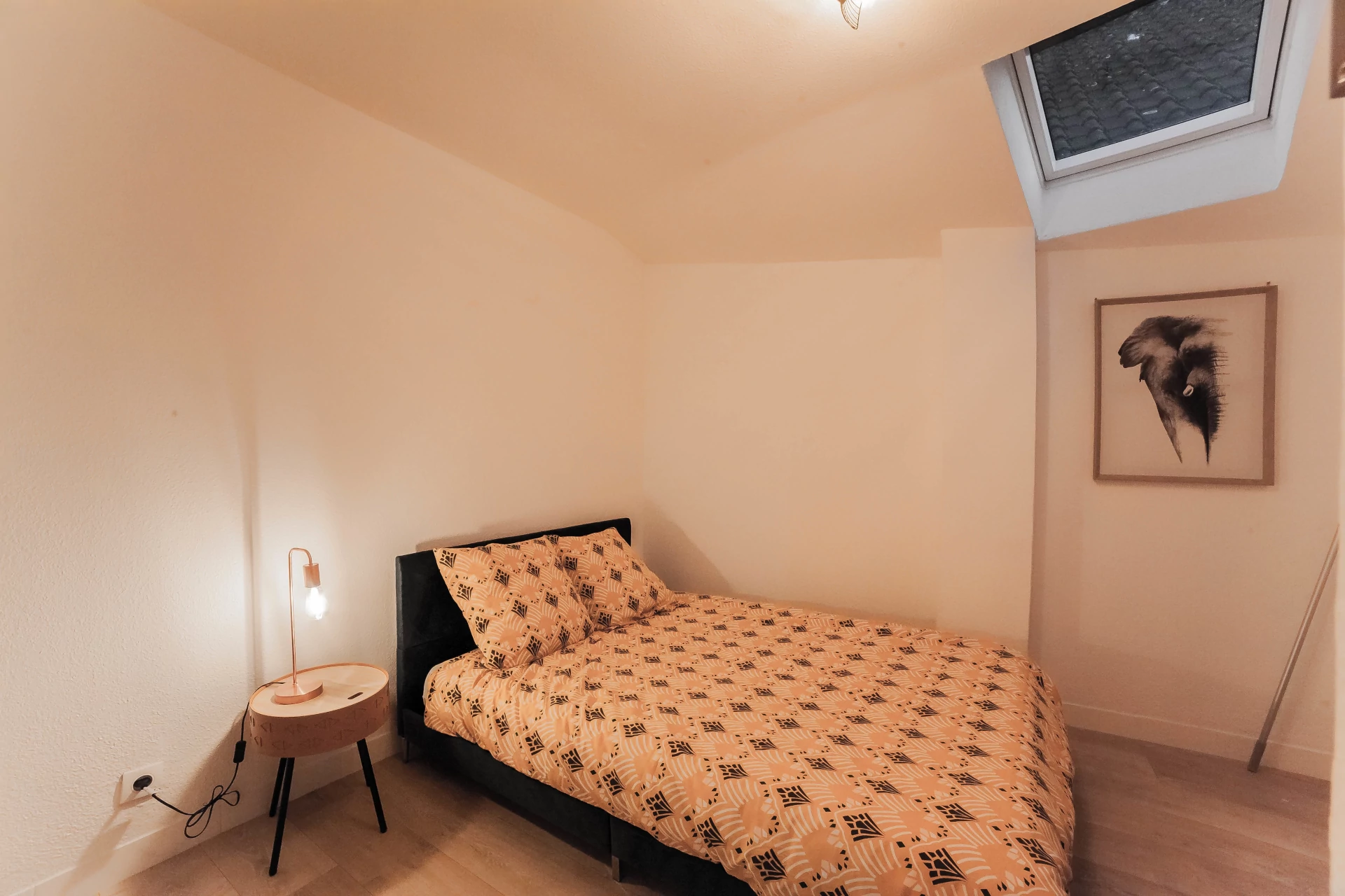 Chambre 3 vue bureau T5 colocation Limoges